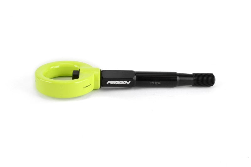 Perrin 15-17 Subaru WRX & STI / 13-17 Crosstrek / 12-16 Impreza Tow Hook Kit (Front) - Neon Yellow (PSP-BDY-232NY) - photo 2