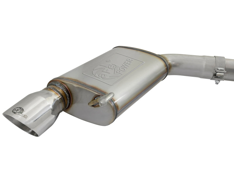 aFe MACH Force-Xp 3in 304 Stainless Steel Cat-Back Exhausts with Polished Tips 2015-2017 Ford Mustang GT V8-5.0L/V6-3.7L - photo 5
