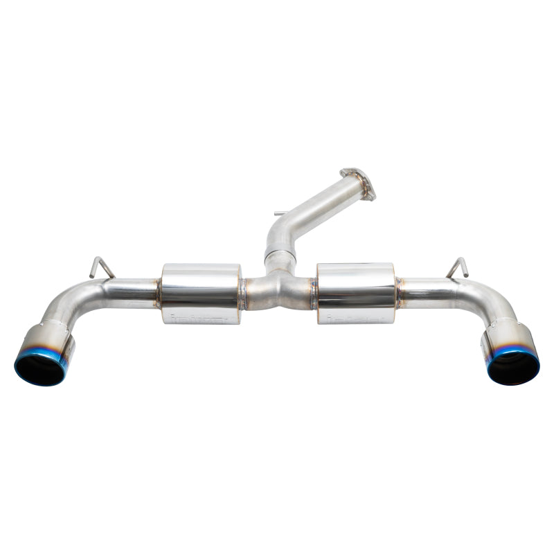 Injen 2019-2022 Hyundai Veloster N L4 2.0L Turbo Performance SS Axle-Back Exhaust System - Burnt Ti Tips - photo 5