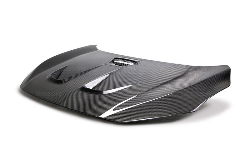 Seibon 2016-2017 Honda Civic Coupe/Sedan/Hatchback MR-Style Carbon Fiber Hood - photo 4