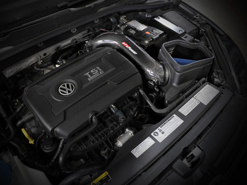 aFe 2015-2019 VW Golf R (MKVII) L4-2.0L (t) Track Series Carbon Fiber Intake System w/ Pro 5R Filter (afe57-10016R) - photo 8