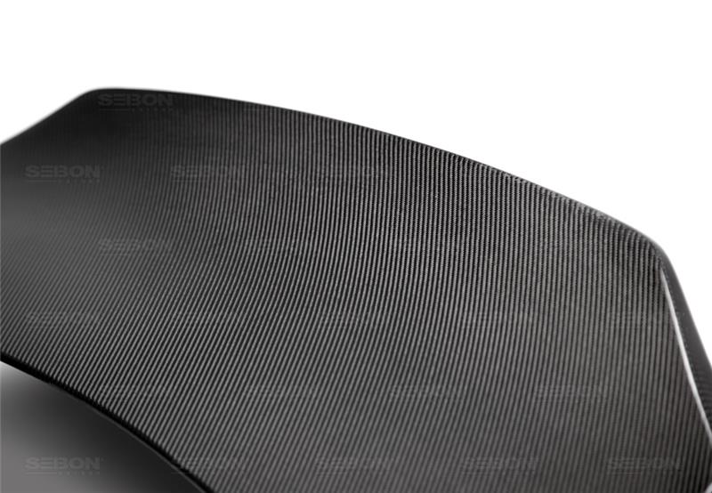 Seibon 2008-2014 Subaru Impreza WRX/STI 4dr C-style Carbon Fiber Trunk Lid - photo 5
