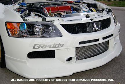 GReddy 2006 Mitsubishi Lancer Evolution IX Urethane Front Lip Spoiler