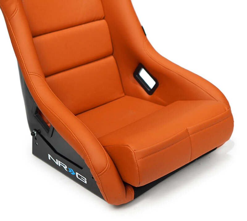 NRG FRP Bucket Seat w/ Brown Vinyl Material - Large (FRP-302BR-V) - photo 4