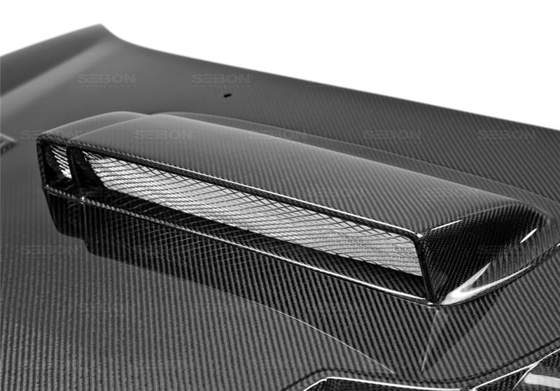 Seibon 2002-2003 Subaru WRX CWII Carbon Fiber Hood - photo 4