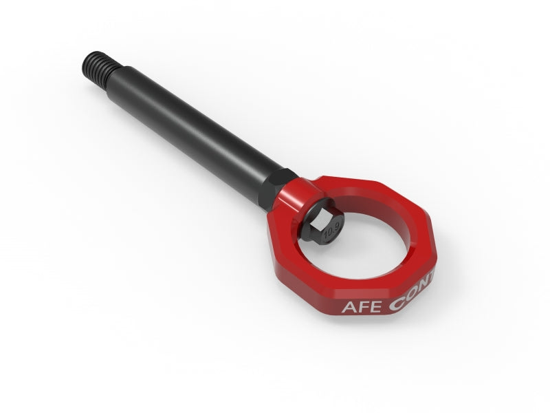 aFe 23-25 BMW M2 (G87) CONTROL Front / Rear Tow Hook - Red (450-502004-R)