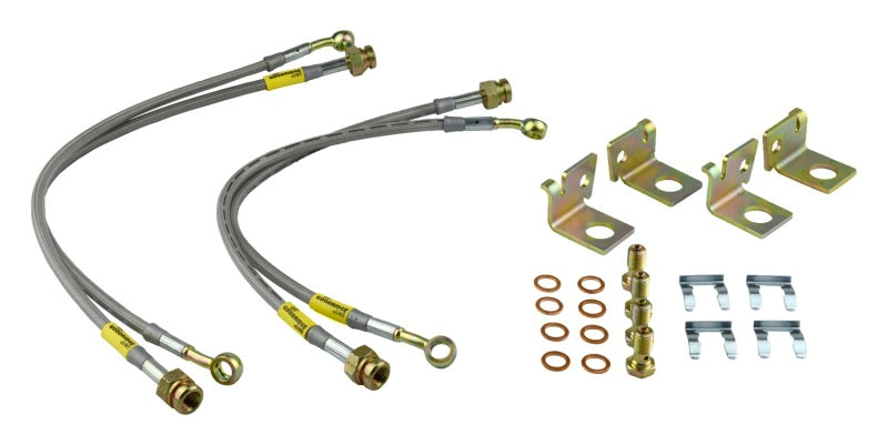 Goodridge 05 Chevrolet Corvette C6 Stainless Steel Brake Line Kit