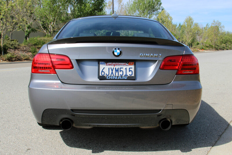 Dinan 2007-2013 BMW 335i/335is/335xi (E92/E93) Free Flow Axle-Back Exhaust System - Black Tips - photo 3