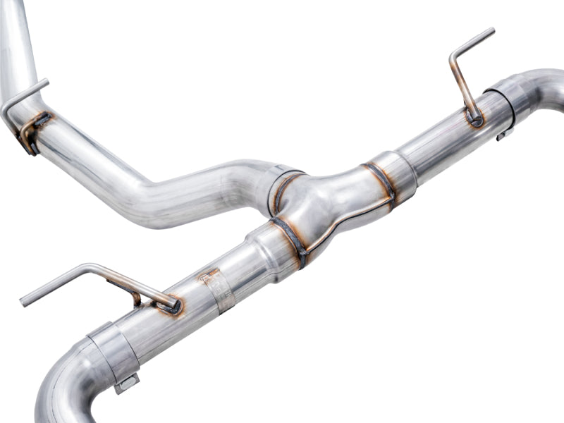 AWE Tuning Subaru BRZ / Toyota GR86 / Toyota 86 Track Edition Cat-Back Exhaust - Diamond Black Tips - photo 5