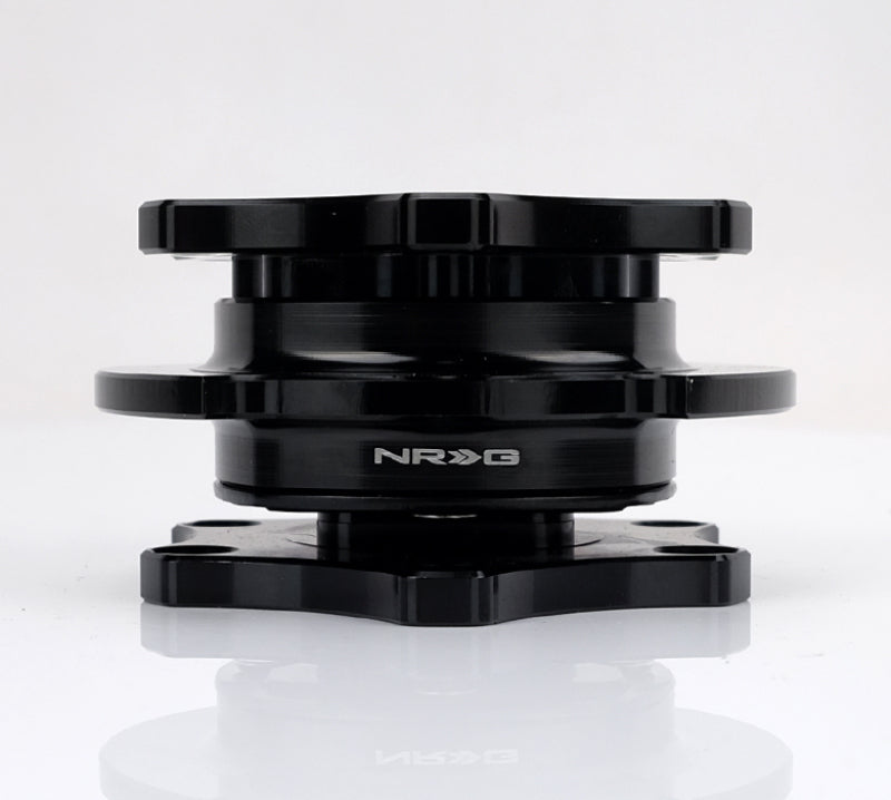 NRG Quick Release SFI SPEC 42.1 - Shiny Black Body / Shiny Black Ring (SRK-R200BK-BK)