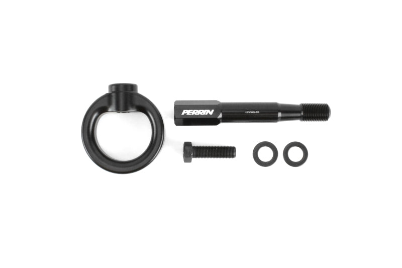 Perrin 15-17 Subaru WRX & STI / 13-17 Crosstrek / 12-16 Impreza Tow Hook Kit (Front) - Flat Black (PSP-BDY-232BK) - photo 4
