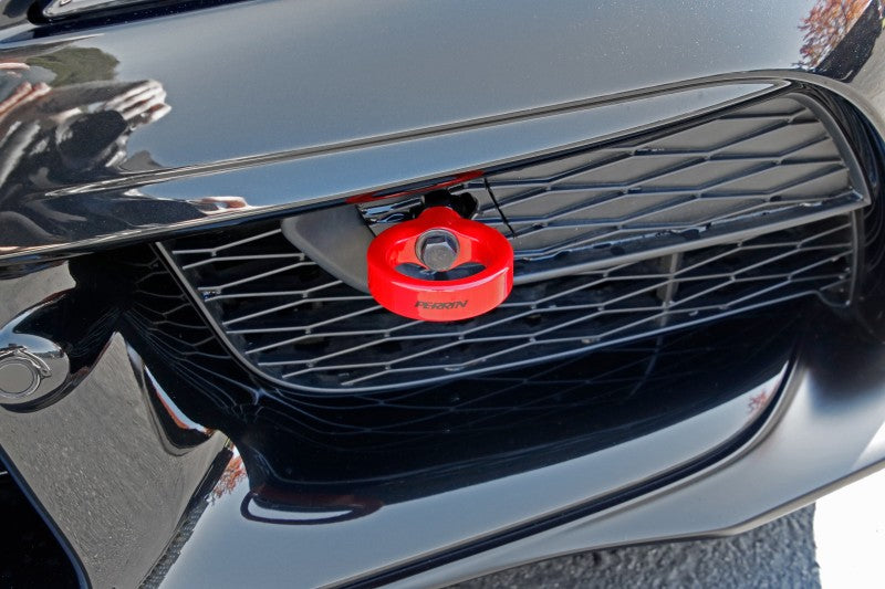 Perrin 20-25 Toyota Supra Tow Hook Kit (Front) - Red (PTP-BDY-230RD) - photo 8