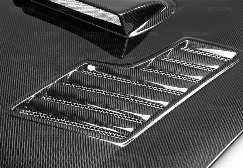 Seibon 2002-2003 Subaru WRX CWII Carbon Fiber Hood - photo 5