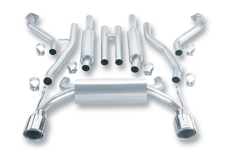 Borla 2003-2008 350Z True Dual Cat-Back Exhaust 2BOXES - photo 4