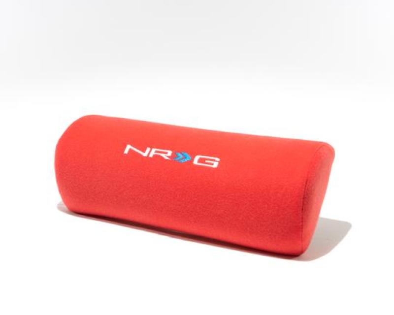 NRG Bucket Seat Extra Firm Half Moon Lumbar Support Red 1pc (SC-LC RD)