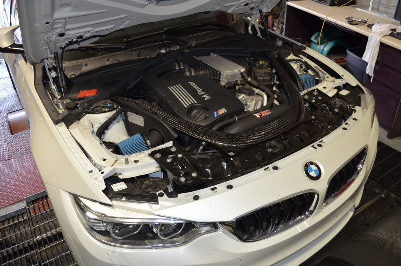 Injen 2015 M3/M4 3.0L Twin Turbo Wrinkle Black Short Ram 2pc. Intake System w/ MR Technology (injSP1116WB) - photo 5