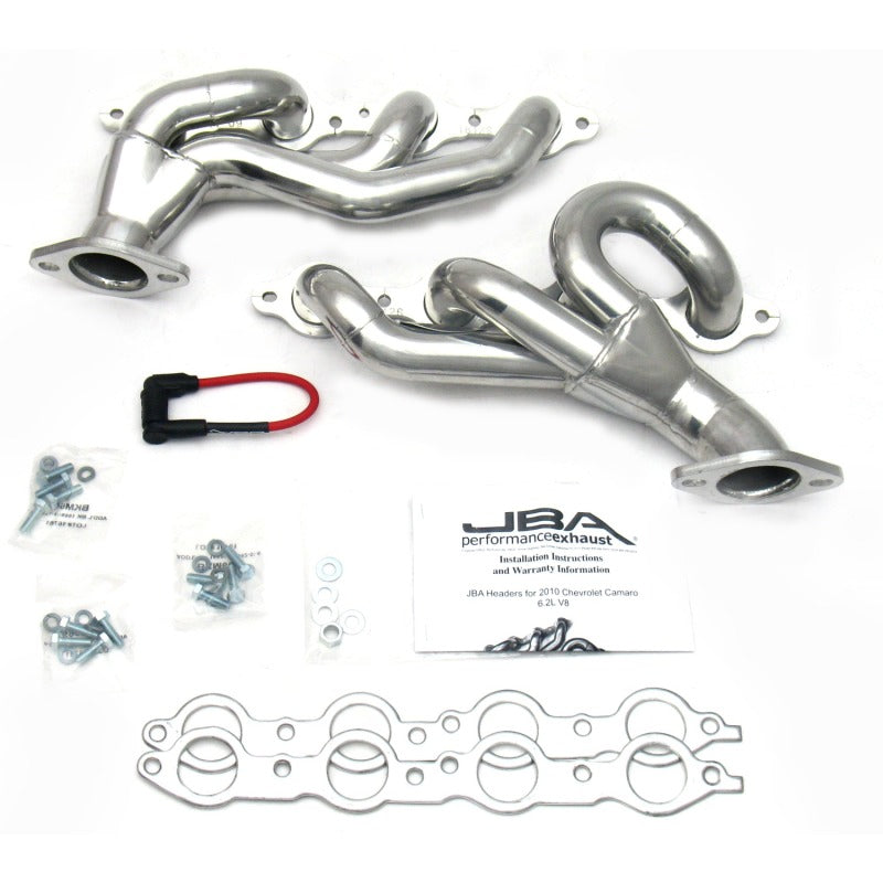 JBA 2010-2015 Camaro 6.2L LS 1-3/4in Primary Silver Ctd Cat4Ward Header - photo 2