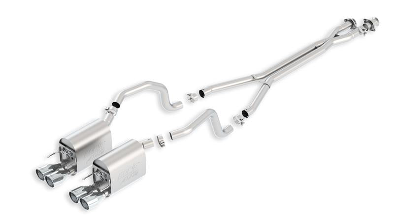 Borla 2009-2011 Chevrolet Corvette 6.2L V8 Aggressive ATAK Cat-Back Exhaust - photo 4