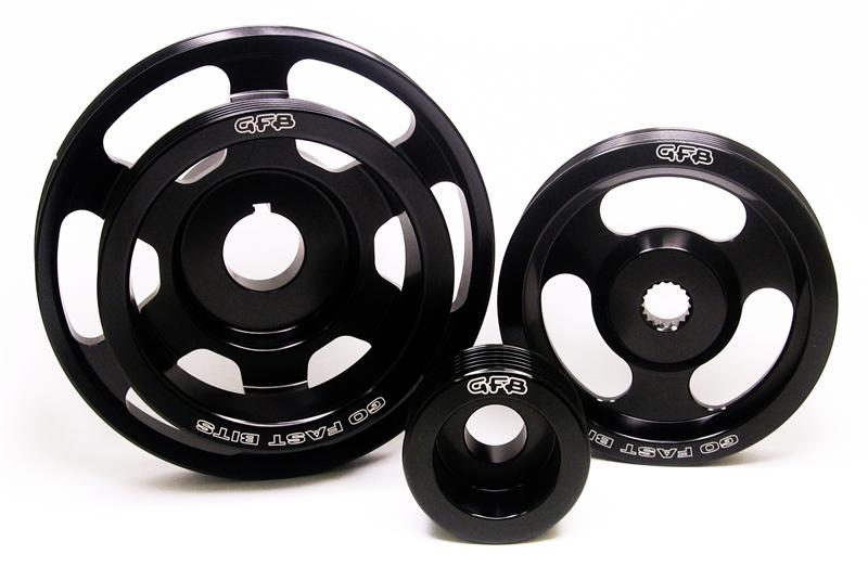 Go Fast Bits 08+ WRX/STi / 09+ Forester / 03-09 LGT 3 pc Underdrive/Non-Underdrive Pulley Kit