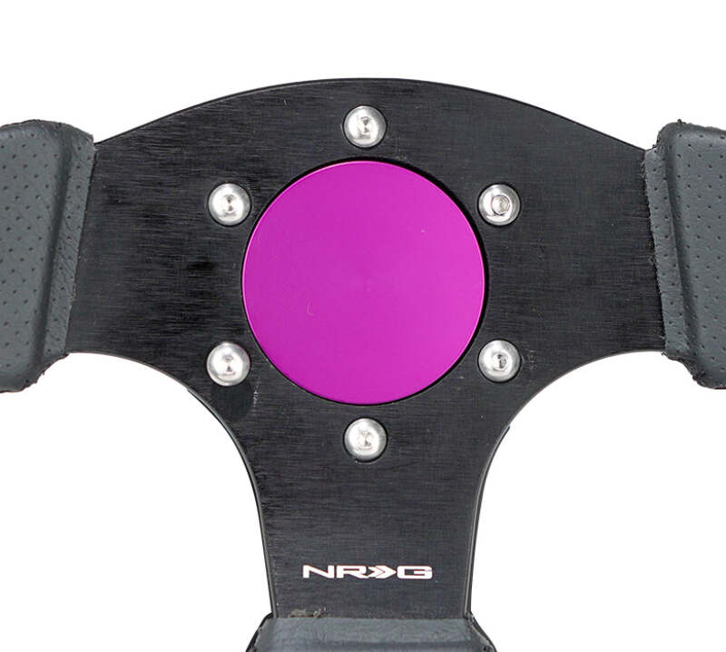 NRG Horn Delete Plate Flush Fitting - Purple (STR-150PP) - photo 2