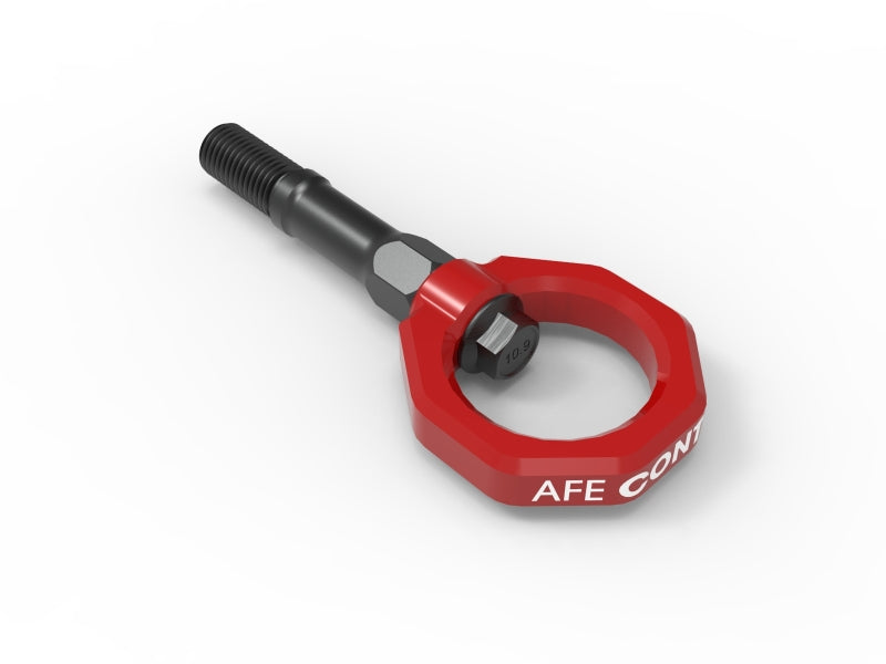 aFe 20-24 Chevrolet C8 Corvette Rear Tow Hook - Red (450-401015-R)