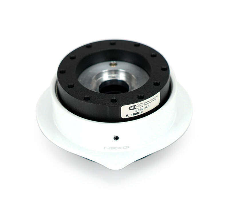 NRG Heart Quick Release Kit Gen 143 - Black Body / White Heart Ring (SRK-143BK-WT) - photo 7