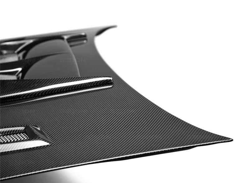 Seibon 2006-2007 Subaru WRX/STI CW Carbon Fiber Hood - photo 5