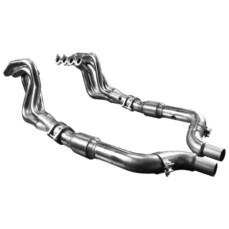 Kooks Headers 2015+ Mustang 5.0L 4V 1 7/8in x 3in Stainless Steel Headers with Green Catted OEM Conn. Right Hand Drive - photo 5