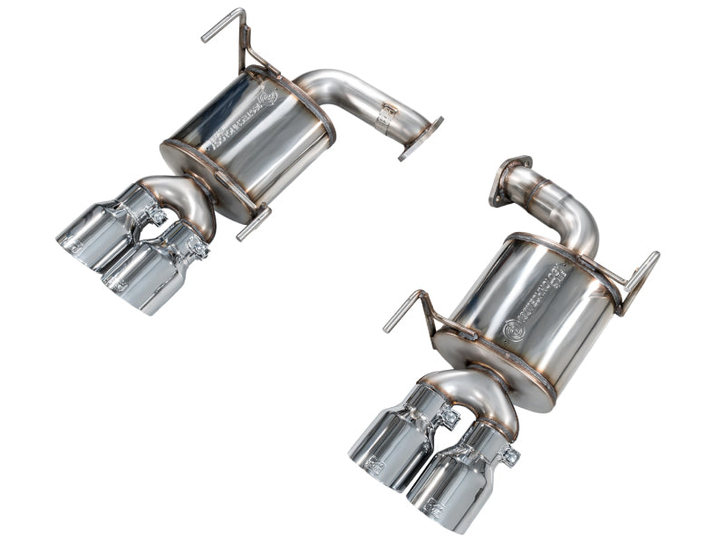 AWE Tuning 2022-2025 Subaru VB WRX Touring Edition Axle-Back Exhaust - Chrome Silver Tips