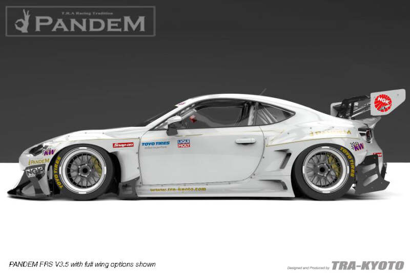 GReddy Pandem 2012+ Subaru BRZ Full Wide Body Aero Kit V3.5 w/o Wings - photo 3