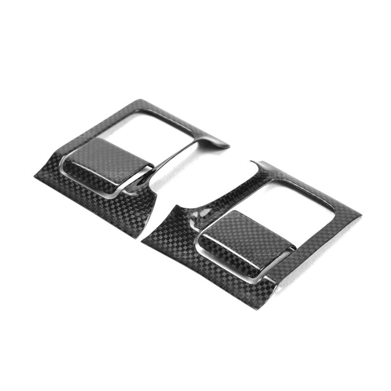 Seibon 2009-2014 Nissan GT-R Carbon Fiber Door Trim Set (12 PCS) - photo 2