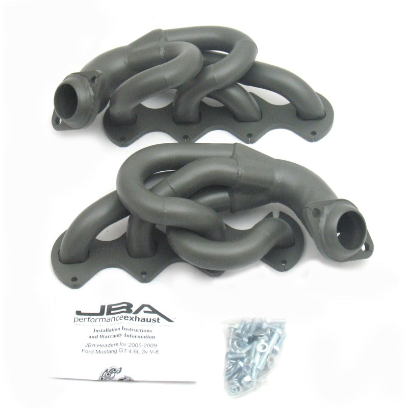 JBA 2005-2010 Ford Mustang 4.6L 3V 1-5/8in Primary Ti Ctd Cat4Ward Header - photo 2