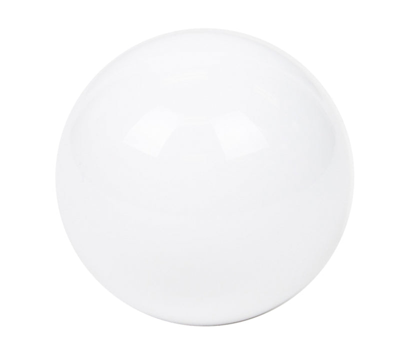 NRG Universal Ball Style Shift Knob - Heavy Weight 480G / 1.1Lbs. - Solid White (SK-300WH-W)