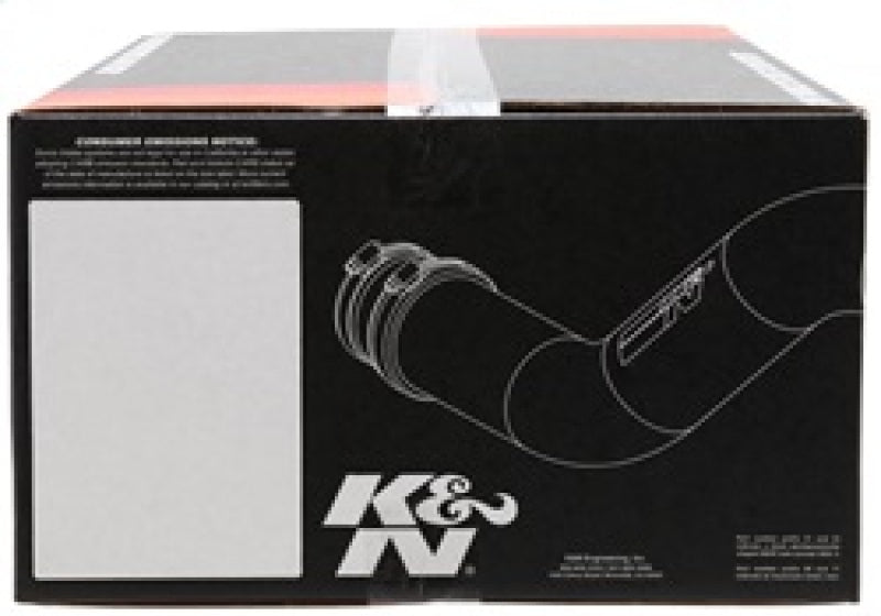 K&N 2008-2011 WRX/STi Black Typhoon Short Ram Intake (knn69-8004TTK) - photo 4