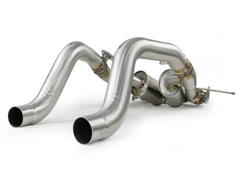 aFe MACH Force-Xp Axle-Back Exhaust System with Carbon Fiber Tips Chevrolet Corvette (C7) 2014-2019 6.2L - photo 6