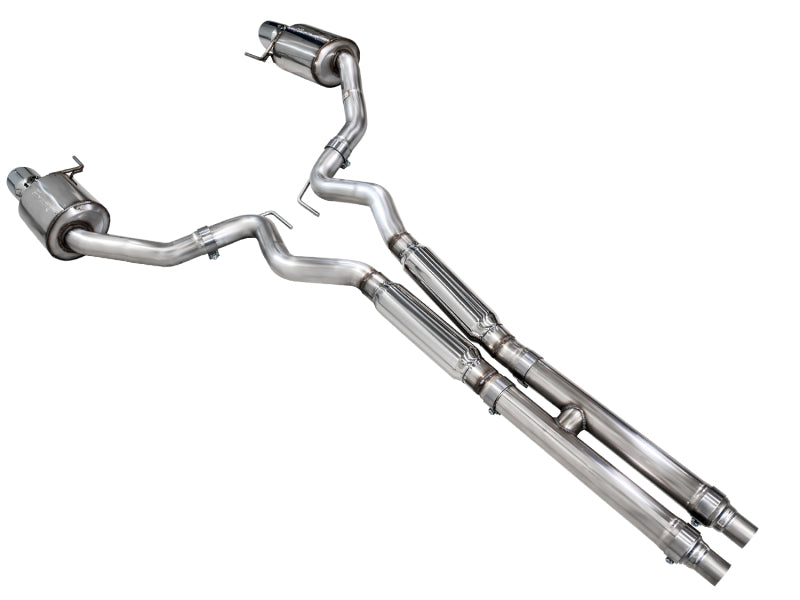 AWE Tuning 2024 Ford Mustang GT Fastback S650 RWD Touring Cat-Back Exhaust with Dual Chrome Silver Tips - photo 6