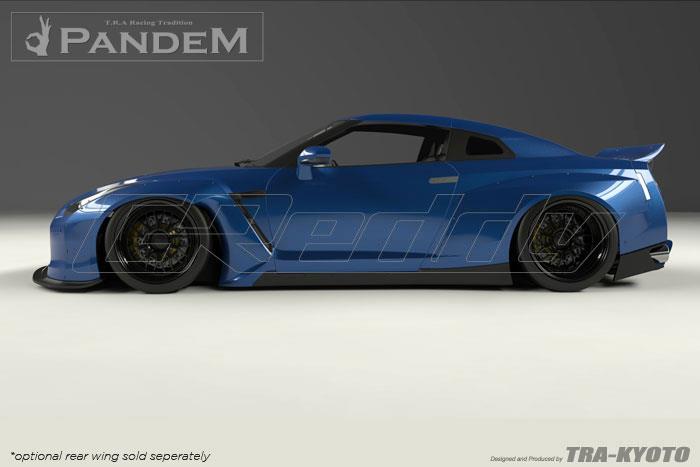 GReddy 2009+ Nissan GT-R R35 Pandem Aero Front Bumper Only - photo 2