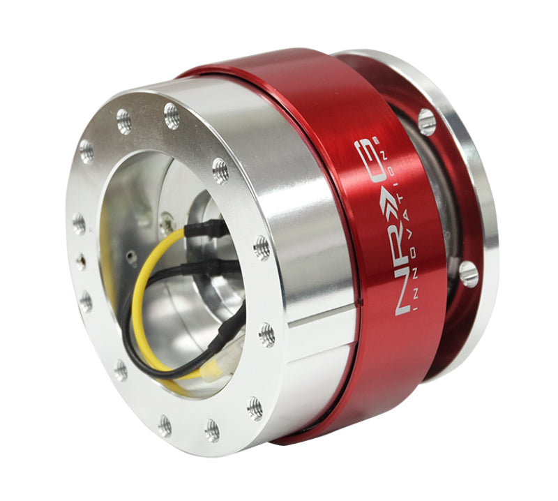 NRG Quick Release - Silver Body/ Red Chrome Ring (SRK-100RD) - photo 3
