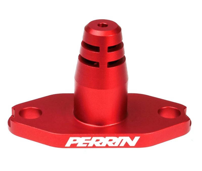 Perrin Performance 2022-2026 Subaru WRX / 2020-2026 Ascent & OBXT & Legacy XT Low Profile Intake Return Nozzle - Red (perPSP-ENG-250RD)