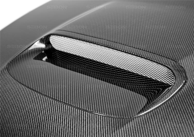 Seibon 2008-2009 Subaru WRX/STI OEM Carbon Fiber Hood - photo 4