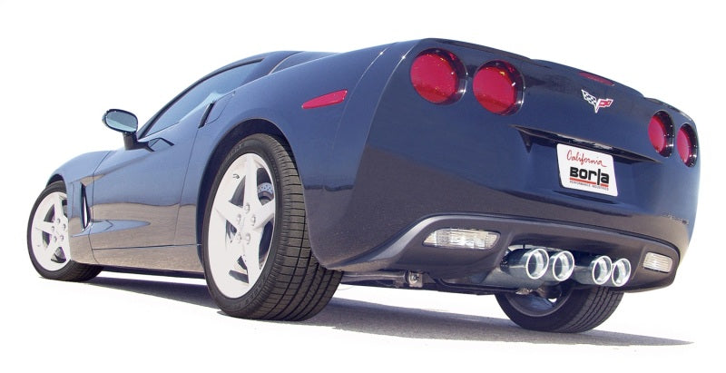 Borla 2005-2008 Corvette Coupe/Conv 6.0L/6.2L 8cyl 6spd RWD Touring SS Exhaust (rear section only) - photo 3