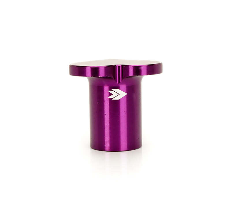 NRG Drift Button Heart Shape Honda - Purple (DB-H003PP) - photo 3