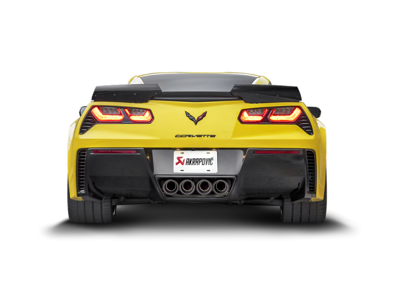 Akrapovic 2014-2017 Chevrolet Corvette Z06 (C7) Slip-On Line (Titanium) with Carbon Tips - photo 4