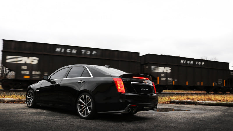 CORSA Performance 2016-2019 Cadillac CTS V 6.2L V8 2.75in Polished Xtreme Axle-Back Exhaust - photo 4
