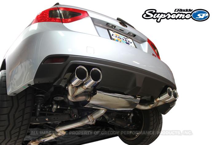 GReddy 2009-2014 Subaru STI Hatchback Supreme SP Exhaust - photo 2