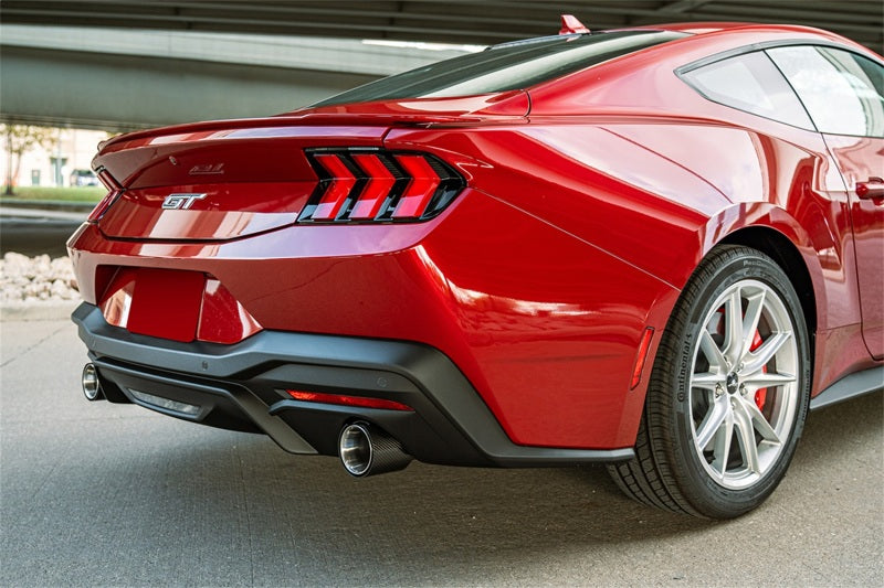CORSA Performance 2024 Ford Mustang GT Coupe 3in Xtreme Cat-Back Exhaust - 4.5in Carbon Fiber Tips - photo 2