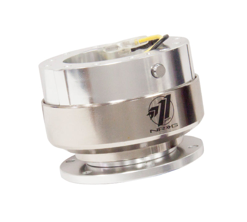 NRG Quick Release Gen 2.0 - Silver Shiny Body / Brushed Silver Ring (SRK-200SSL)