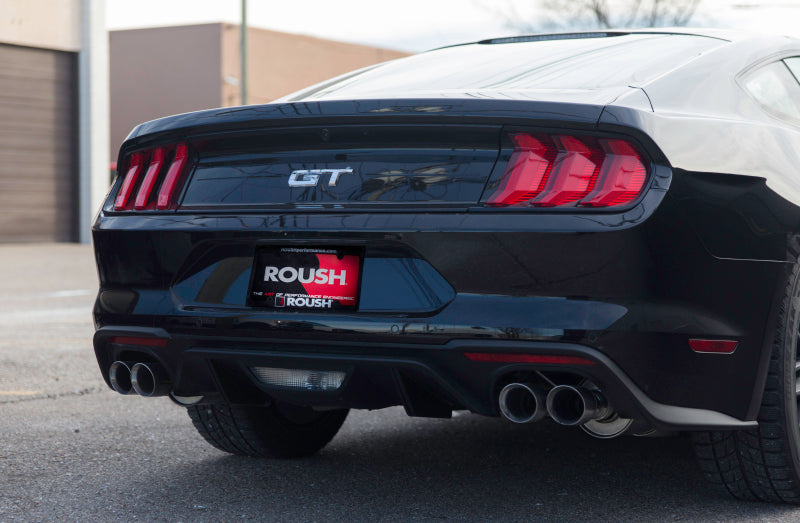Roush 2018-2024 Ford Mustang 5.0L V8 Cat-Back Exhaust Kit (Fastback Only) - photo 4