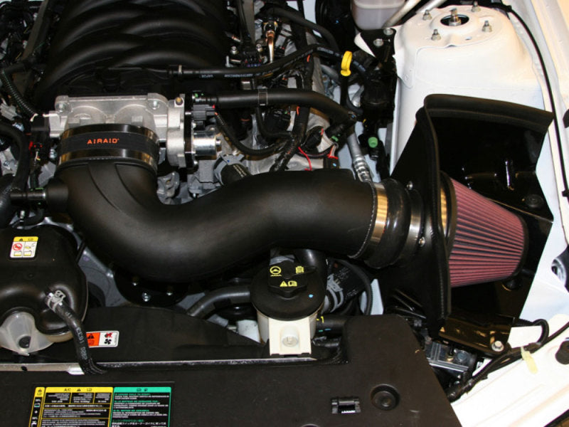Airaid 2005-2009 Ford Mustang 4.6L Race Only (No MVT) MXP Intake System w/ Tube (Oiled / Red Media) (air450-304) - photo 2