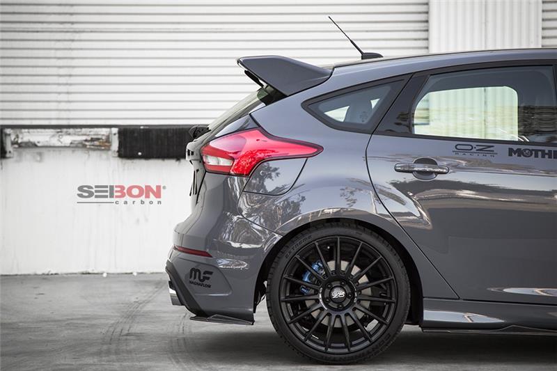 Seibon 2015-2017 Ford Focus ST/RS Hatchback Carbon Fiber Rear Spoiler - photo 6